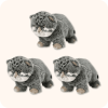 Ikea Pallas Cat 3PCS